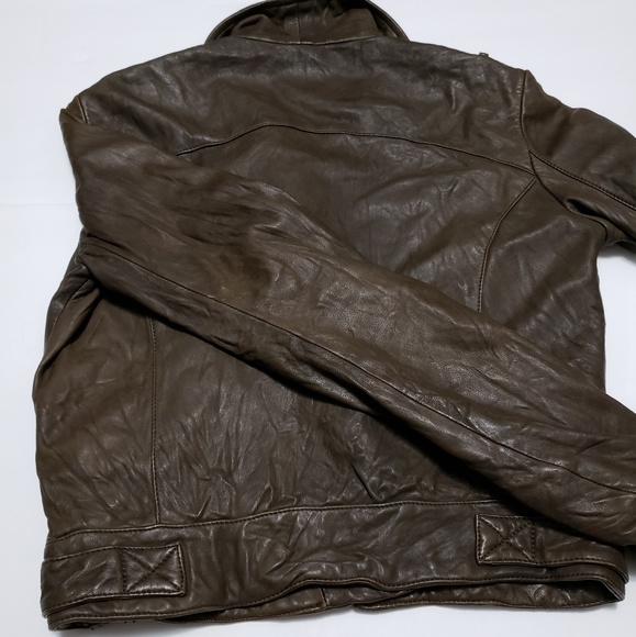 GRYPHON NY 100% LEATHER MOTO Jacket XS - Picture 2 of 7